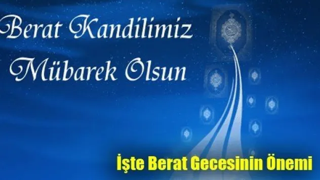 Berat Kandilinin Önemi