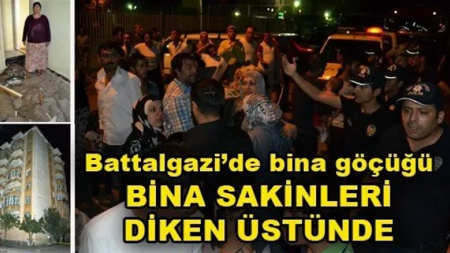Bina Sakinlerinin Göçük Korkusu Devam Ediyor