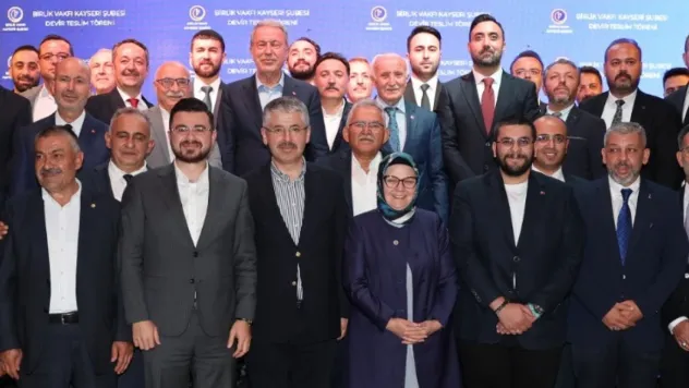 Birlik Vakfı Kayseri Şubesi Devir Teslim Töreni gerçekleştirildi.