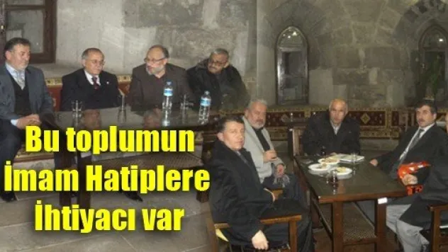 Bu Toplumun İmam Hatiplere İhtiyacı Var