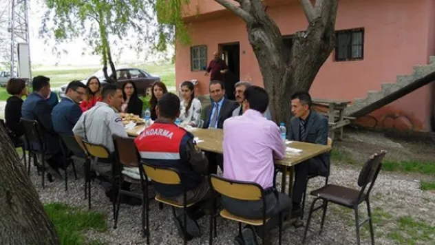 Bünyan İlçe Milli Eğitim Müdürlüğü'nden veda yemeği