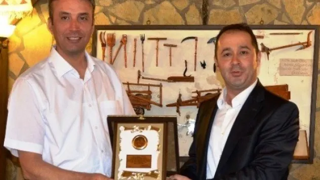 Bünyan İlçe Milli Eğitim Müdürü Ayhan Vural'a Veda Yemeği