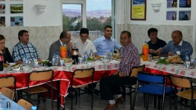 Bünyan Protokolü Askerlerle Biraraya Geldi