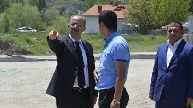 Bünyan'da yol yapım çalışmaları aralıksız devam ediyor