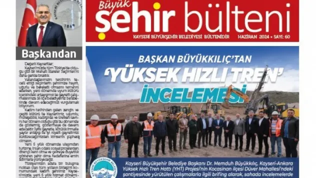 Büyük Şehir Bülteni 60.sayıya ulaştı