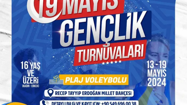 Millet Bahçesi'nde 'plaj voleybolu' turnuvası