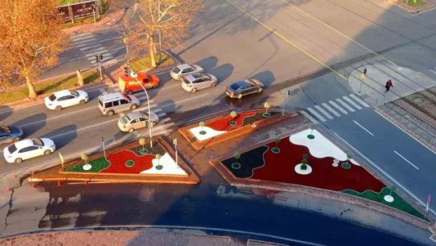 ilkbahar ve sonbaharda 2 milyon 240 bin çiçek dikildi