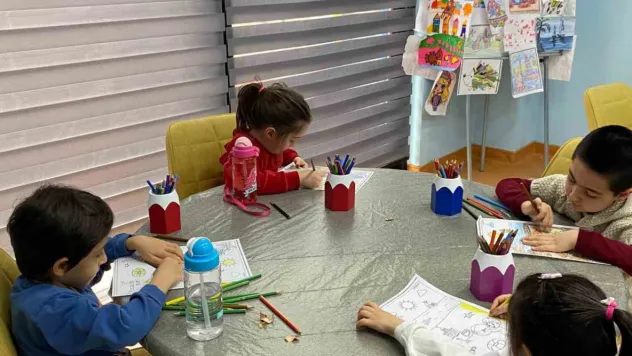 'Çocuklara özel' kütüphanede yarıyıl tatil yoğunluğu