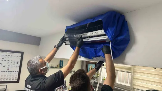 Büyükşehir, binden fazla klimasına bakım yaptırdı