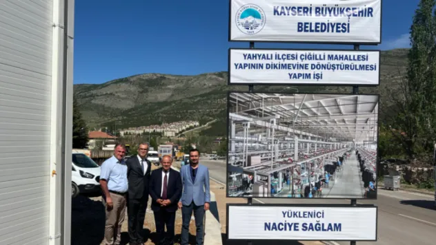 Büyükşehir, Yahyalı'ya 6 Milyon Liralık Tekstil Atölyesi Kuruyor