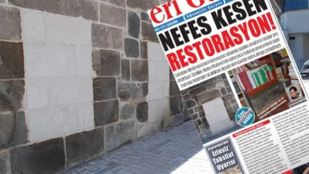 Büyükşehir'den 'Nefes Kesen Restorasyon'a açıklama