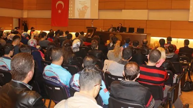 Çanakkale brifingi Kongre Merkezi'nde yapıldı