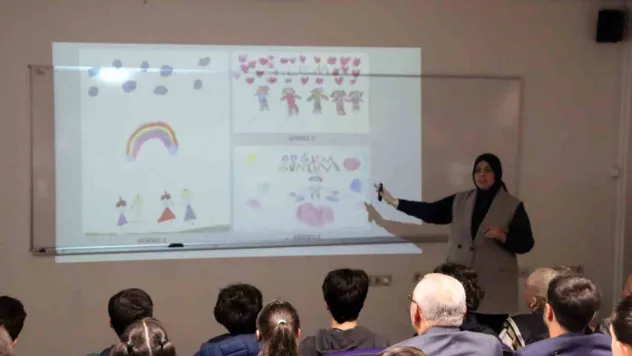 Çocuklarla iletişim kurmak için resim çizdirin