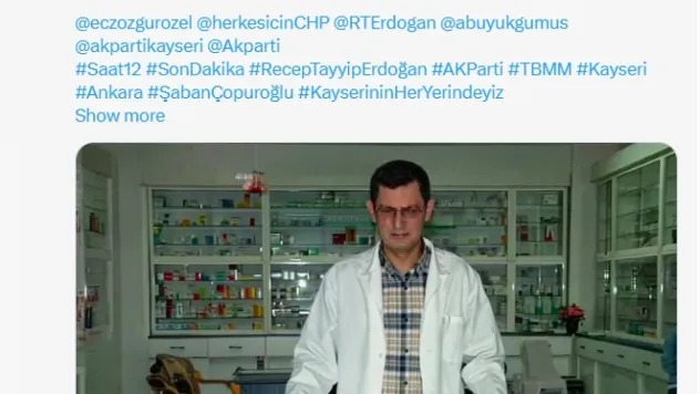 Çopuroğlu: 'Bu saatten sonra Özgür Özel'in yapacağı iş sadece eczacılık olmalı'