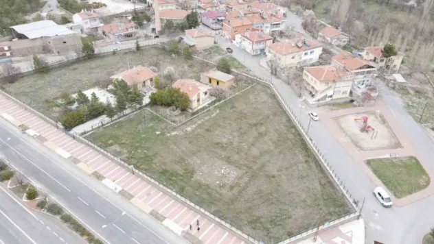 Develi'nin en büyük parkı 'Sağlık Park' için çalışmalar başlıyor