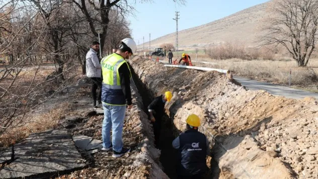 Develi'ye 1 milyon 161 bin liralık içme suyu şebekesi