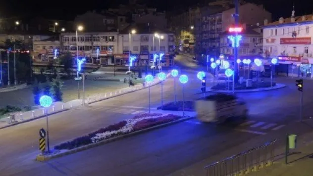 Develi Led Işıklarla Aydınlatıldı