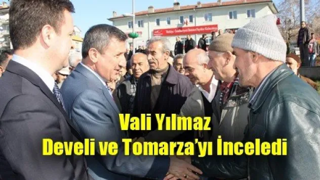 Develi ve Tomarza'da Sorun Yok