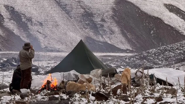 Donma tehlikesi geçiren 5 kampçı kurtarıldı
