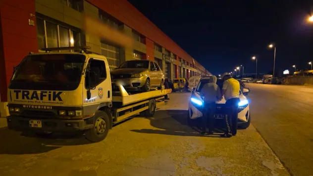 Driftin cezası ağır oldu: 49 bin 552 lira cezai işlem ve araç trafikten men edildi