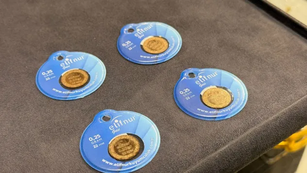 Düğünlerin yeni gözdesi: 0,25 gram çeyrekler