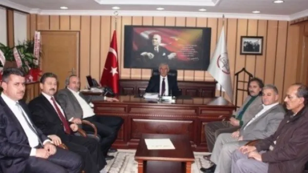 Eğitim Bir-sen'den Kırşehir İl Milli Eğitim Müdürü Osman Elmalı'ya Ziyaret 