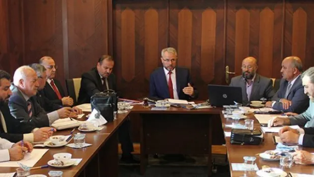 Ekim ayı ilçe müftüleri toplantısı yapıldı.