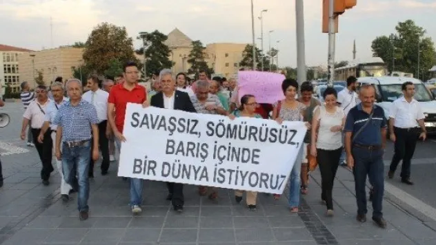 Emek Ve Demokrasi Platformu Barış İçin Yürüdü 