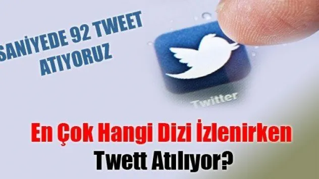 En Çok Hangi Dizi İzlenirken Twet Atılıyor?