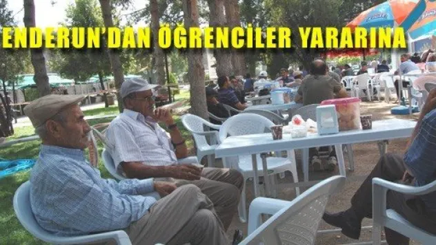 ENDERUN DERNEĞİ'NDEN  ÖĞRENCİLER YARARINA KERMES