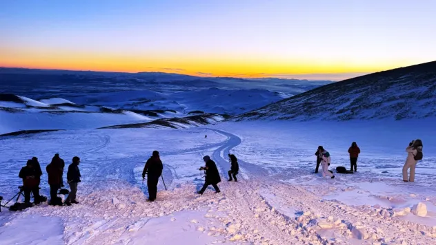 Erciyes'in zirvesinde foto safari