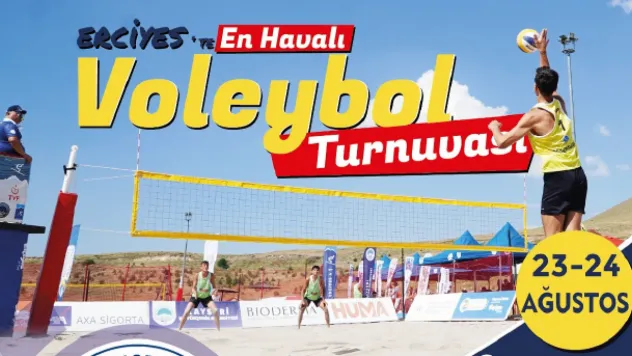 Erciyes'te Heyecan Dolu Voleybol Turnuvası