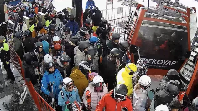 Erciyes'te kar kalınlığı 179 santimetreye ulaştı