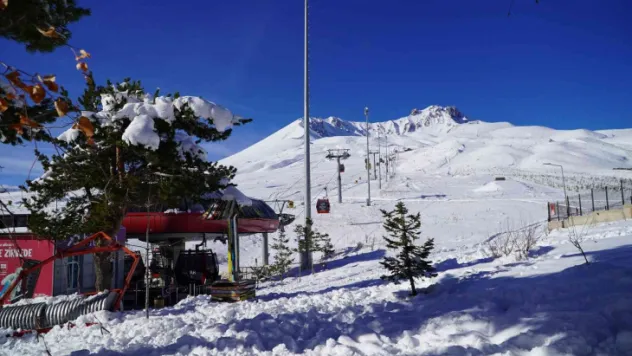 Erciyes'ten kartpostallık manzara