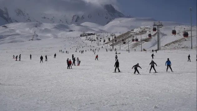 Erciyes'te sömestr yoğunluğu