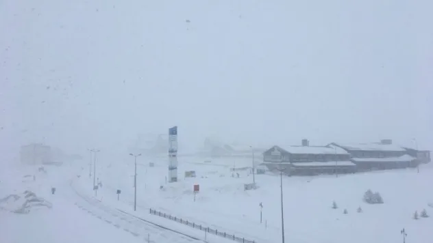 Erciyes yolu ulaşıma kapandı