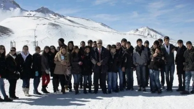 Erciyeste Kayak Keyfi