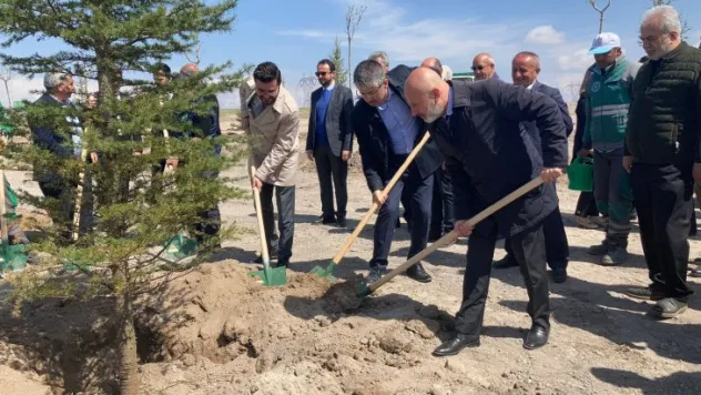 Erkilet Millet Bahçesi'nin temeli atıldı