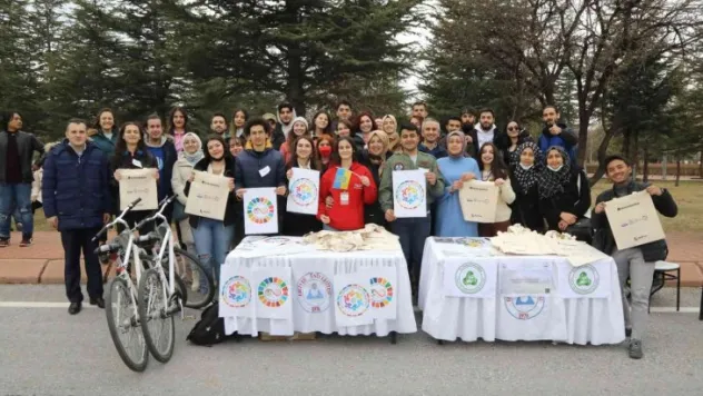 ERÜ'de pedallar 8 Mart Dünya Kadınlar Günü için çevrildi