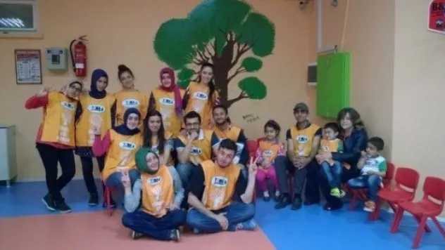 Erü Genç Tema Erciyes Üniversitesi Kreşi'nde Boyama Etkinliği Yaptı 