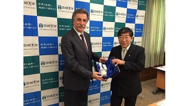 ERÜ'den Japonya'daki üniversitelere ziyaret