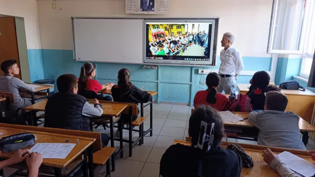 ERVA antrenörlerinden öğrencilere ERVA tanıtımı yapıldı