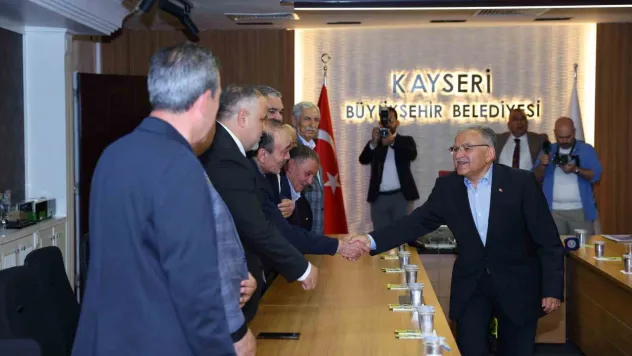 Başkan Büyükkılıç, oda başkanlarını ağırladı