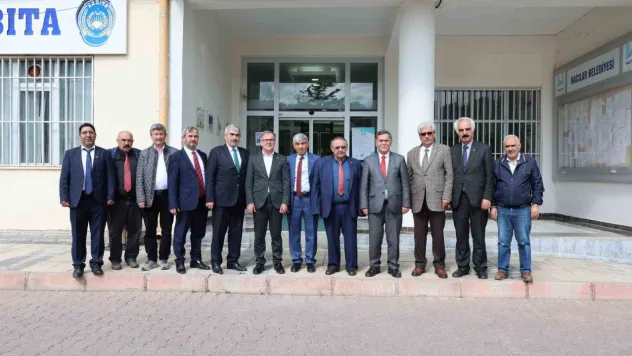 Esnaf odalarından Özdoğan'a hayırlı olsun ziyareti