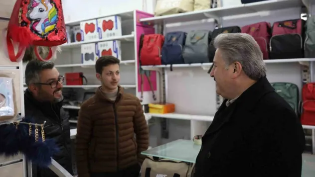 Esnaftan Başkan Palancıoğlu'na yoğun ilgi