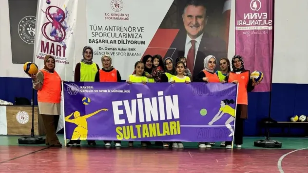 'Evinin Sultanları' turnuvasına 135 kadın katıldı