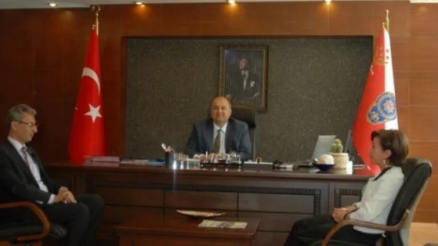 Fiziksel Engelliler Derneğinden Emniyet'e Ziyaret