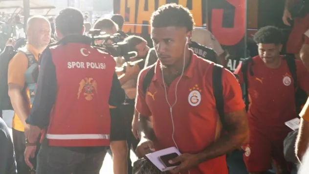 Galatasaray kafilesi Kayseri'de