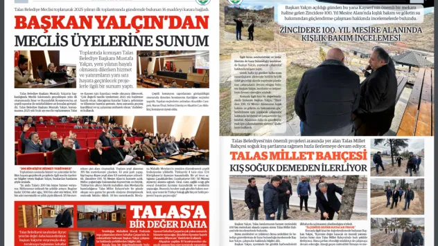 Gazete Talas da artık dijital yayında!
