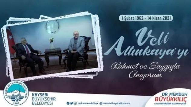 Gazeteci Veli Altınkaya ölümünün 1. yılında anıldı